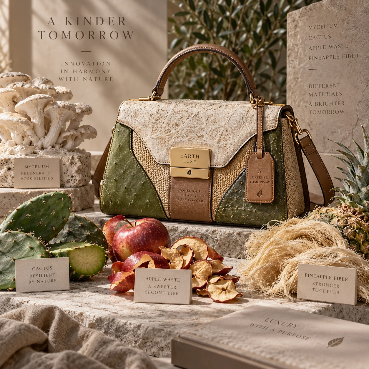 Innovative Materialien für Designer-Taschen: Was kommt nach recyceltem Leder?
